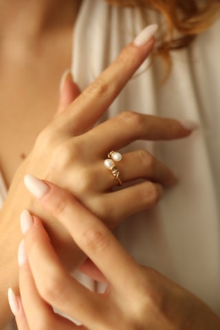 Bague - Perles de culture