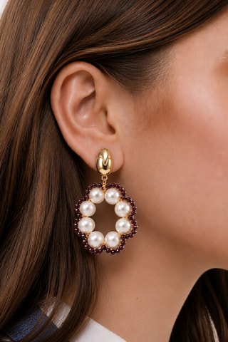 Boucles d'oreilles - Plaqué or jaune