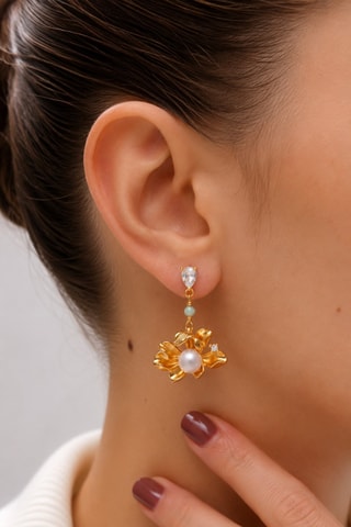 Boucles d'oreilles - Plaqué or jaune