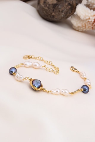 Bracelet - Nacre et perles de culture