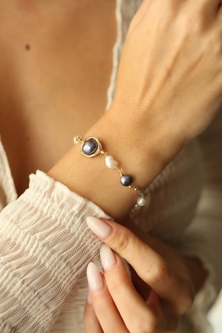 Bracelet - Nacre et perles de culture