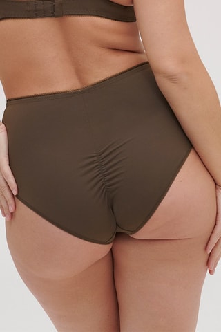 Culotte a vita alta Amazone - Kaki