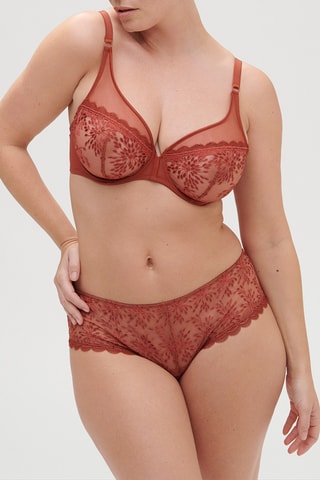 Soutien-gorge Singuliere - Rouge brique