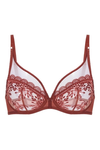 Soutien-gorge Singuliere - Rouge brique