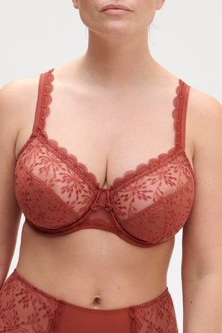 Soutien-gorge Singuliere - Rouge brique