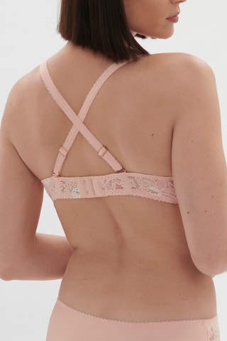 Soutien-gorge en dentelle Festive - Rose