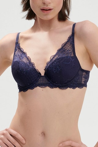 Reggiseno push-up Rêve - Navy