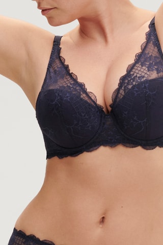 Reggiseno push-up Rêve - Navy