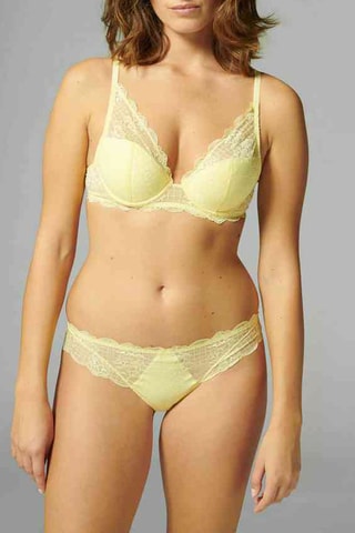 Soutien-gorge push-up Reve - Jaune citron