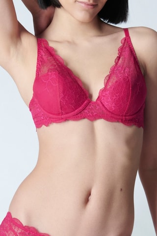 Reggiseno push-up Rêve  - Cranberry