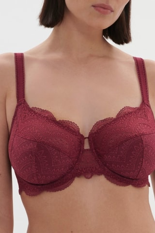 Soutien-gorge ampliforme Karma - Bordeaux