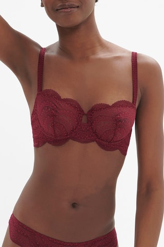 Soutien-gorge Karma - Bordeaux