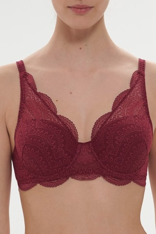 Soutien-gorge ampliforme Karma - Bordeaux