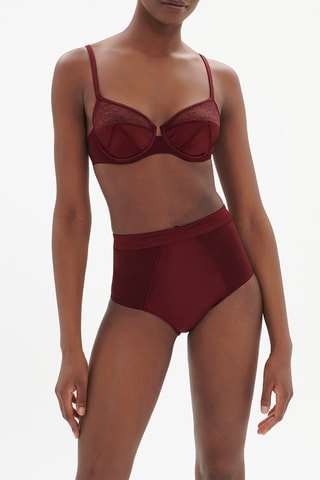 Soutien-gorge Ève - Bordeaux