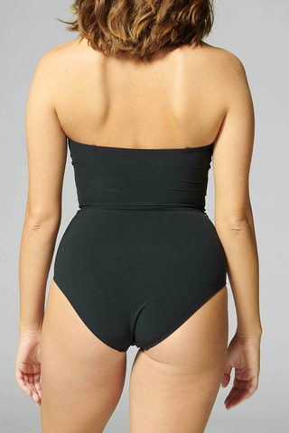 Maillot 1 pièce bustier Bella - Noir