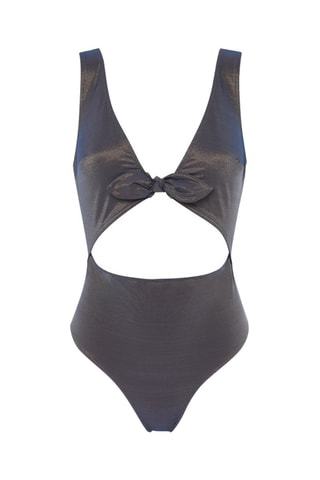 Maillot 1 pièce Daphne - Gris foncé