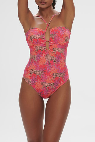 Maillot 1 pièce Agathe - Fuchsia