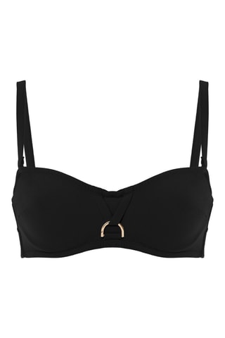 Haut de maillot Palmeraie - Noir