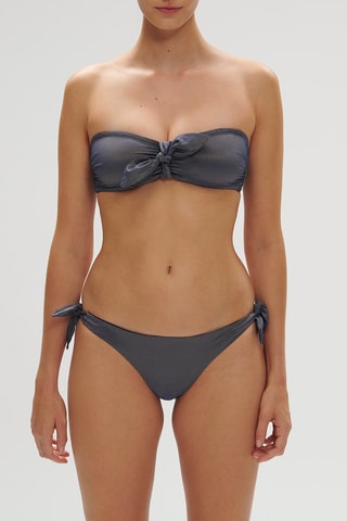 Haut de maillot Daphne - Gris foncé