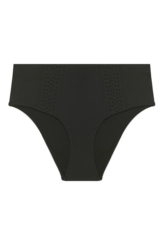 Bas de maillot taille haute Hoya - Noir