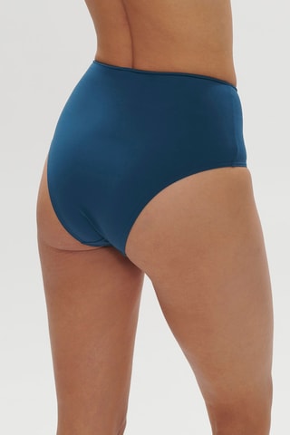 Bas de maillot taille haute Alati - Bleu pétrole