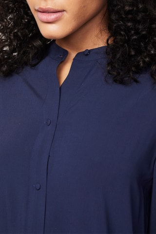 Camicia lunga Songe - Blu notte