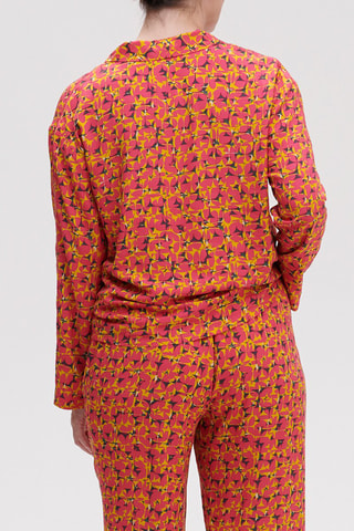 Camicia pigiama Songe - Rosa e giallo