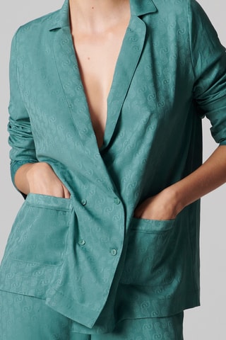 Camicia pigiama Caprice - Verde