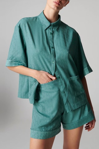 Camicia pigiama Caprice - Verde