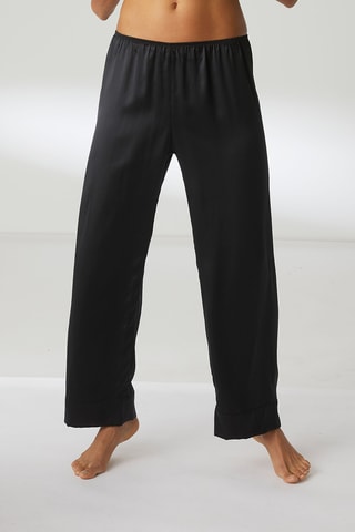 Pantaloni pigiama in seta Dream - Nero