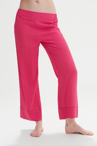 Pantaloni pigiama a vita alta Songe - Fucsia