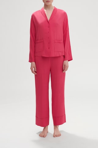 Pantaloni pigiama a vita alta Songe - Fucsia