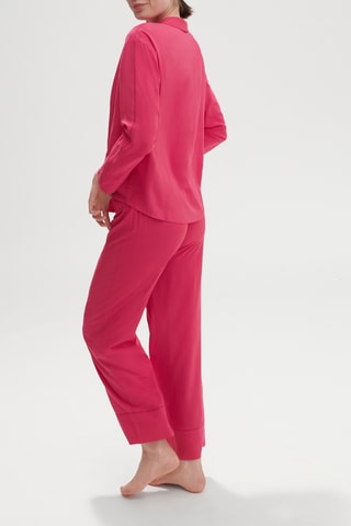 Pantaloni pigiama a vita alta Songe - Fucsia