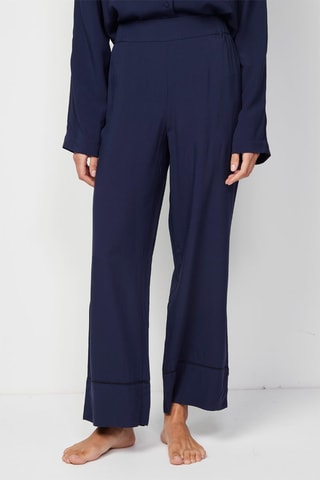 Pantaloni straight Songe - Blu notte