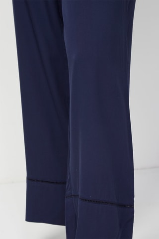 Pantaloni straight Songe - Blu notte