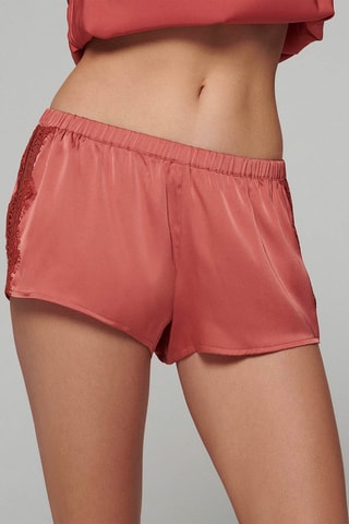 Shorts pigiama Satin - Rosa quarzo