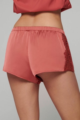Shorts pigiama Satin - Rosa quarzo