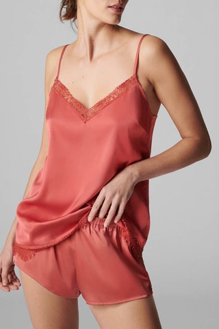 Shorts pigiama Satin - Rosa quarzo