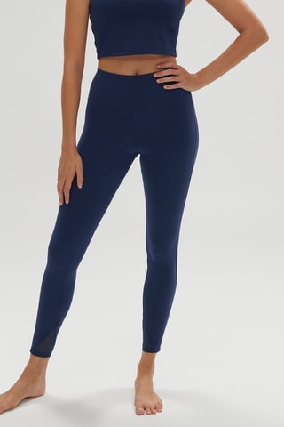 Leggings pigiama a vita alta Harmony - Blu notte
