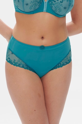 Slip a vita alta Delice - Turchese