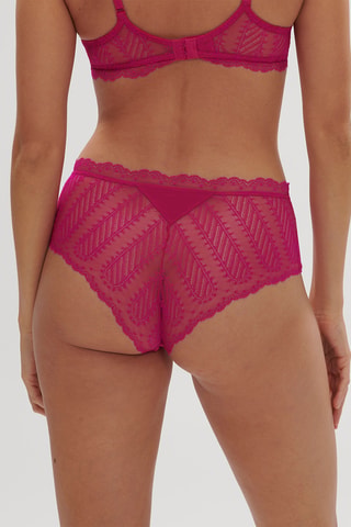 Slip a vita alta Canopée - Fucsia