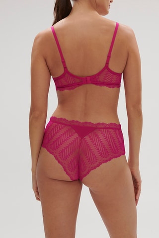 Slip a vita alta Canopée - Fucsia