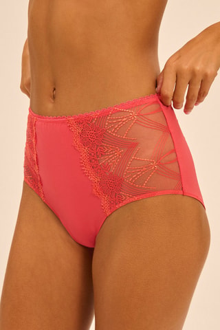 Culotte taille haute Allure - Corail