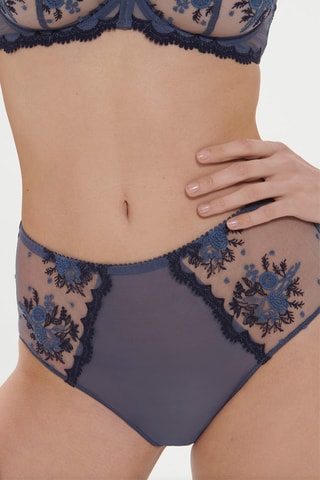 Slip a vita alta Intrigue - Navy