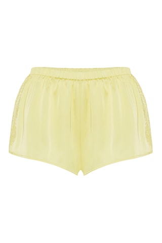 Shorts pigiama Satin Secrets - Giallo