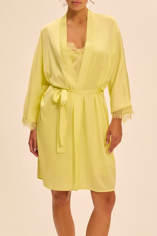 Vestaglia Satin Secrets - Giallo