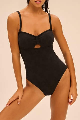 Maillot 1 pièce Folie - Noir