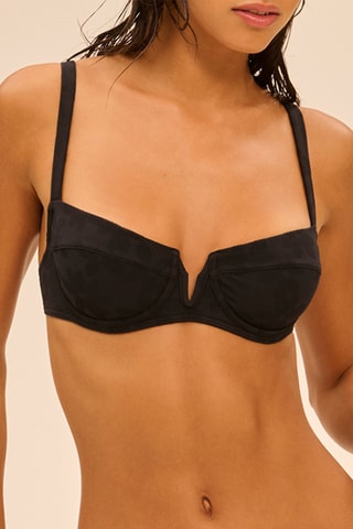 Haut de maillot Folie - Noir