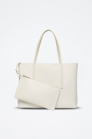 Cabas et pochette - Blanc