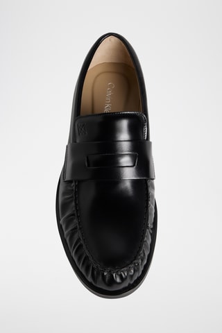 Mocasines de piel napa - Negro